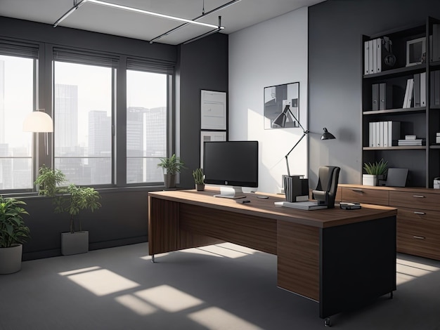 Design Hyperrealistic Office Generative AI