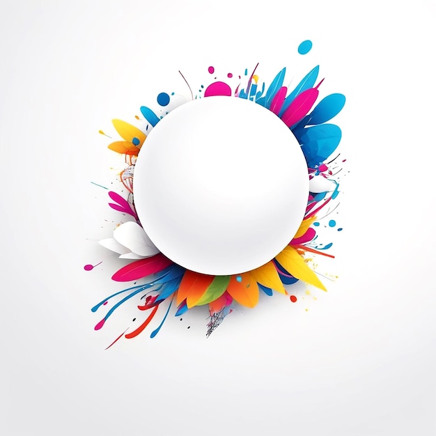 Design Illustration With White Background