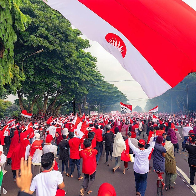 Design for Indonesia Independence Day