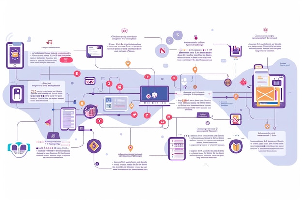 Design an infographic highlighting the key milesto generative ai