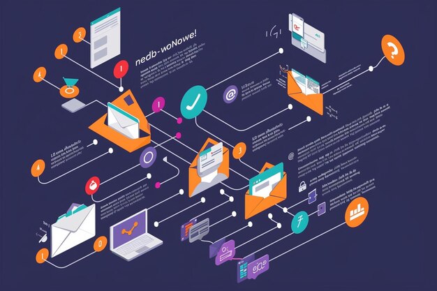 Design an infographic highlighting the key milesto generative ai