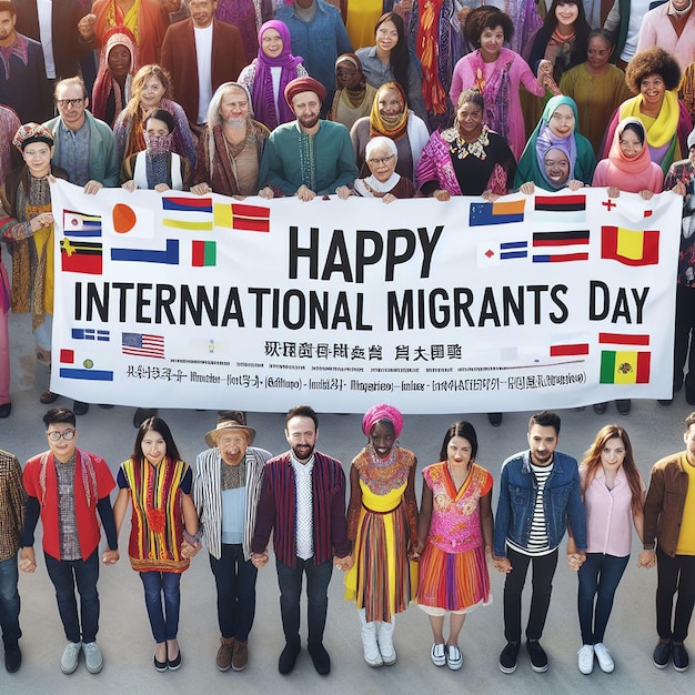 Design for International Migrants Day and International Refugee Day