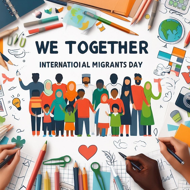 Design for International Migrants Day and International Refugee Day