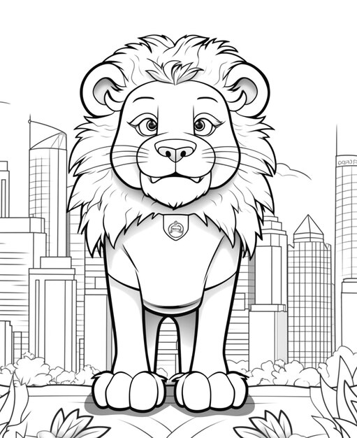 design of lion