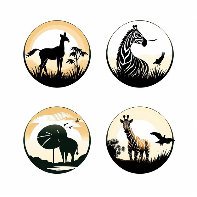 Design a logo for a charity organization focused on wildlife conservation