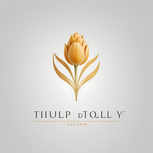 Photo design a logo for tulip estate a real estate company specializing in energielabels