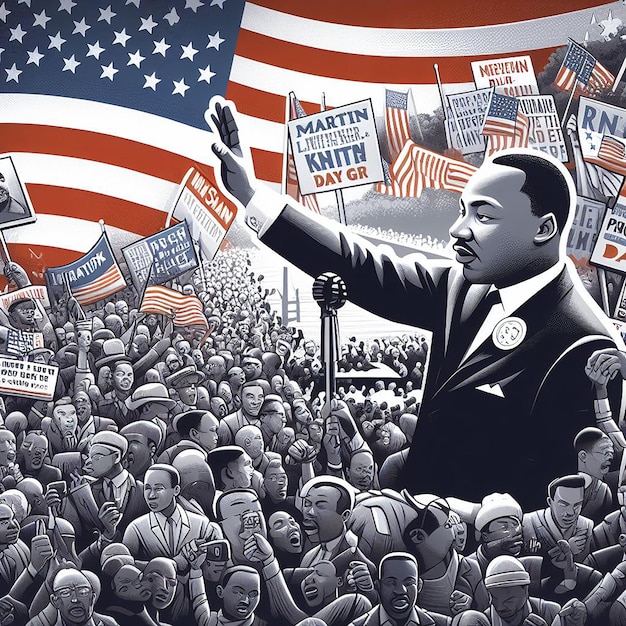 Photo design for martin luther king day