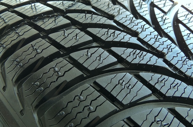 Design of modern vehicle tire detailed image