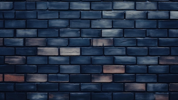 Design navy blue brick
