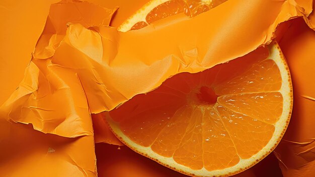 Design paper orange background