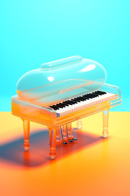 Photo design of piano