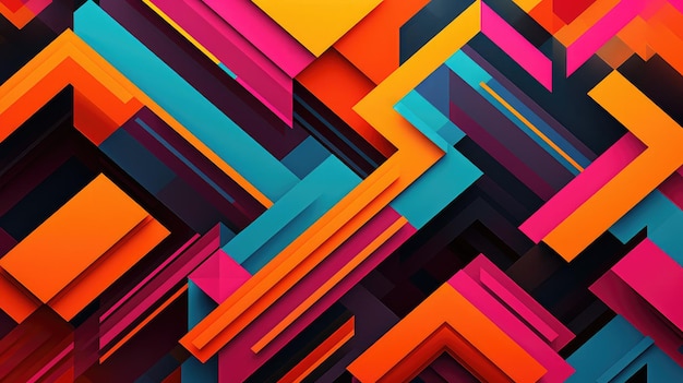 Design poster geometric background