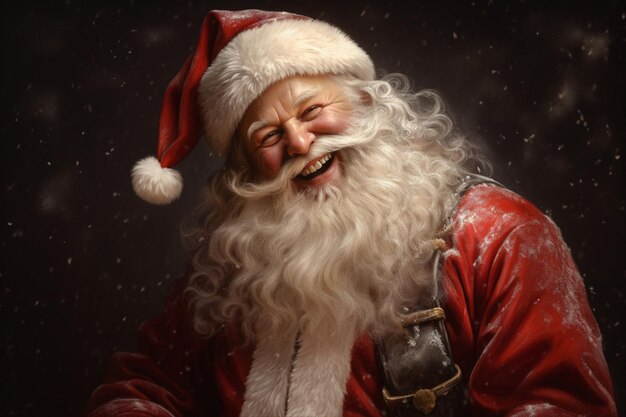 Design sem nome Jolly Santa Claus A Festive Portrait 5