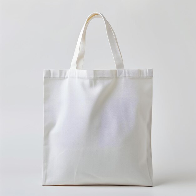 Design space on blank tote bag mockup shopping paper bag mockup