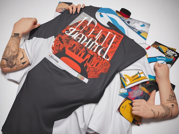 Premium Photo | Design t shirts graphics