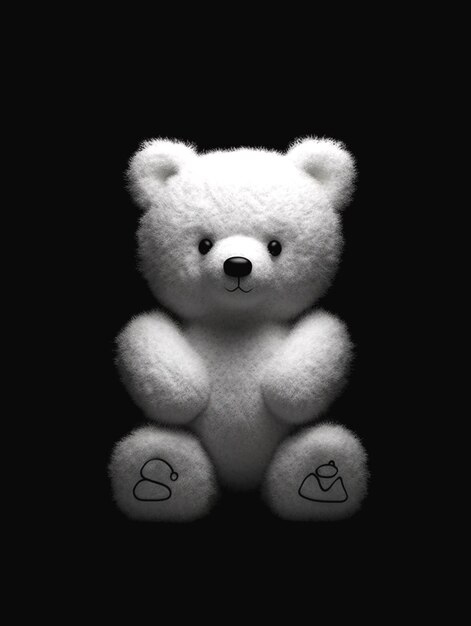 Photo design of teddy bear