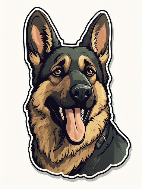 design of Unique dog design for tshirt and sticker perfect for dog lovers