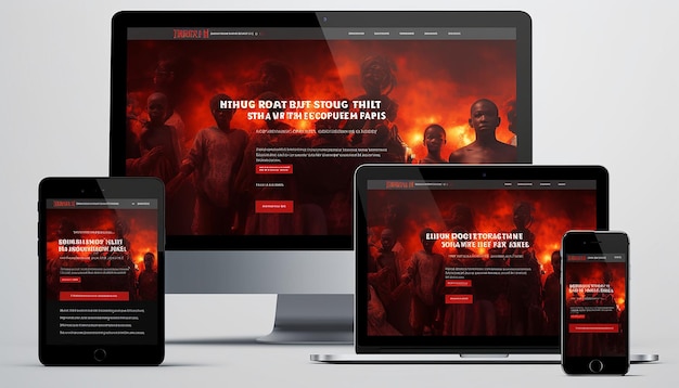 design web site for human right campaign