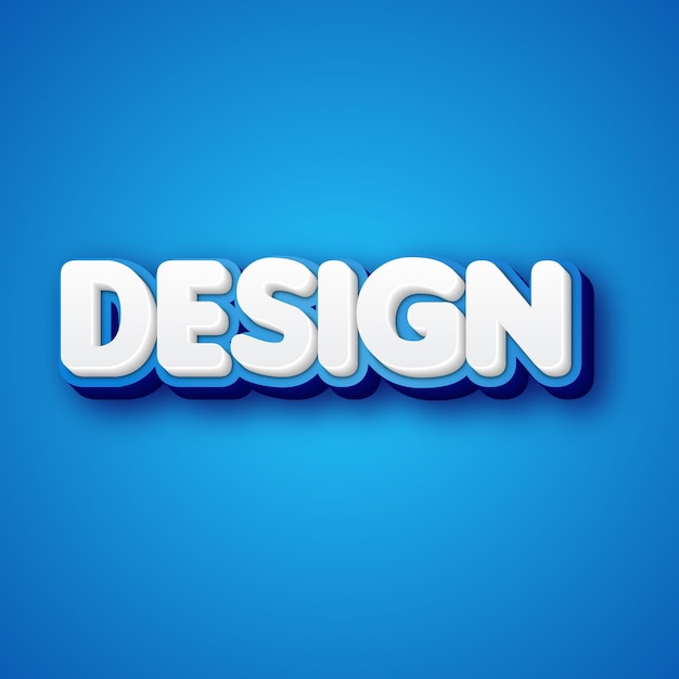 Design words text clean blue white bright colors photo