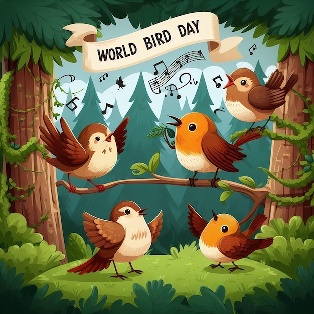 Design for Would Bird day