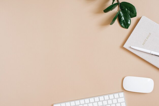 Designer or blogger's office Desk.