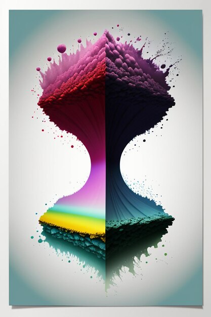 Photo designer minimalist style creation inspiration wallpaper background illustration abstract art