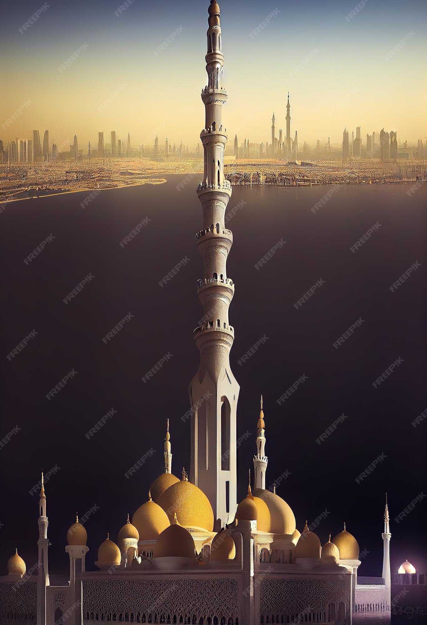 Premium Photo | Designer's fantasy beautiful illustration poster sheikh zayed grand mosque abu dhabi uae Premium Photo | Designer's fantasy beautiful illustration poster sheikh zayed grand mosque abu dhabi uae