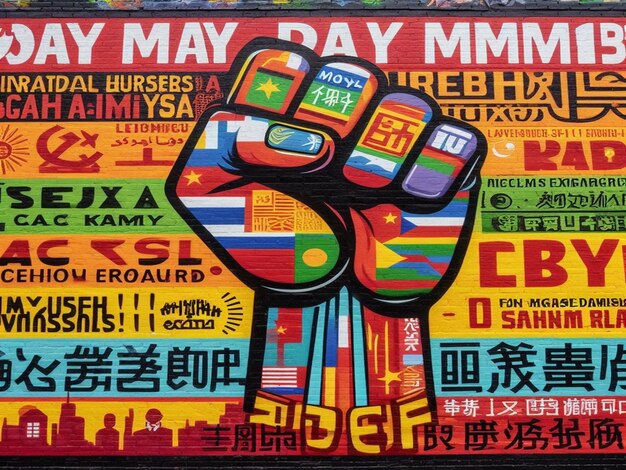 Designing for 1st may international workers day and may day