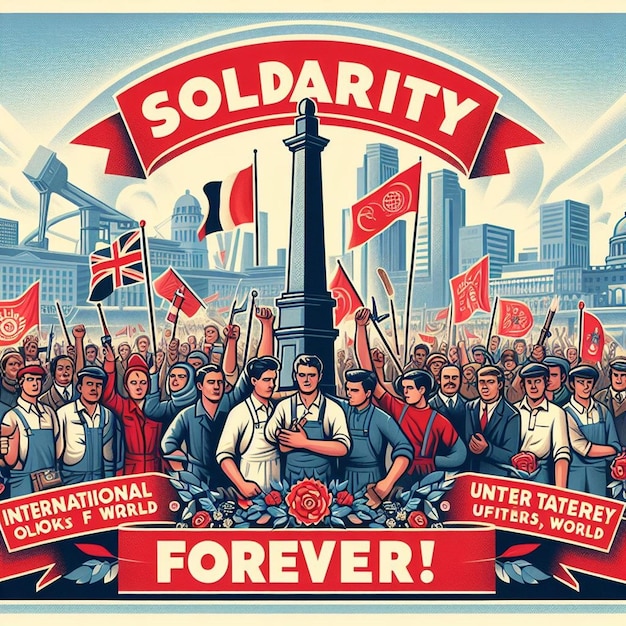 Designing for 1st May International Workers Day and May Day