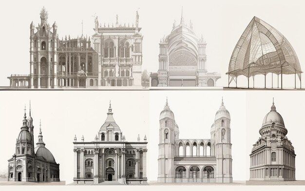 Photo designing history architectural legacies of significance generative ai