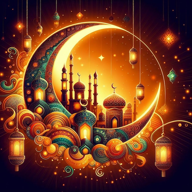 Designs for every islamic event like mahe ramadan and eid ul fitr