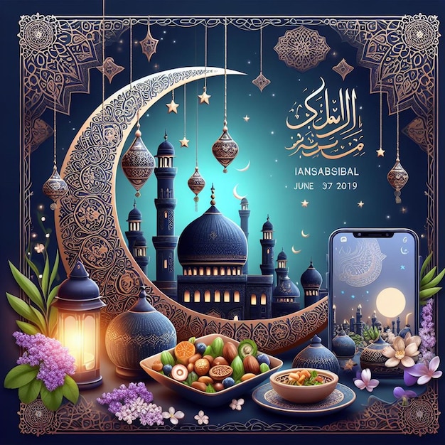 Designs for every Islamic event like Mahe Ramadan and Eid ul Fitr