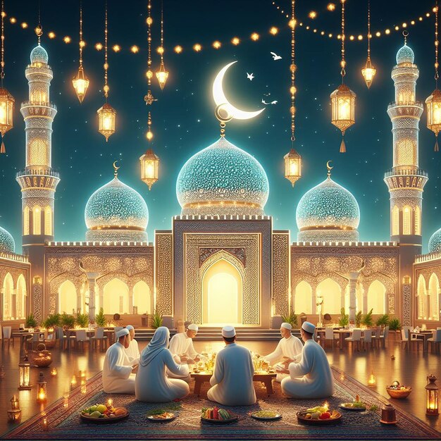 Designs for Islamic events like Ramadan EidulFitr EidulAzha etc