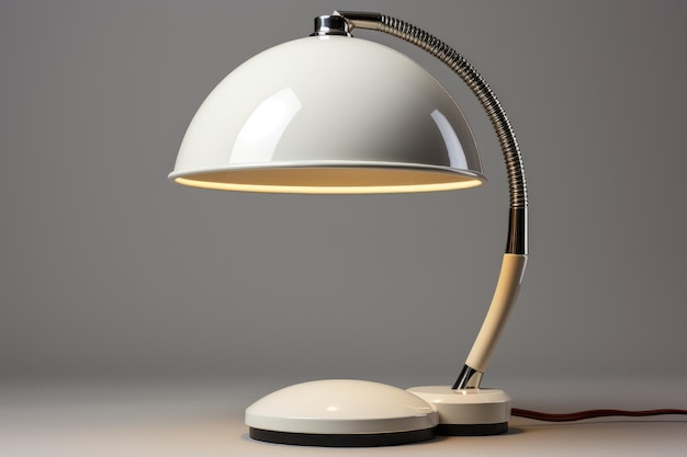 desk lamp on isolated background professional photography