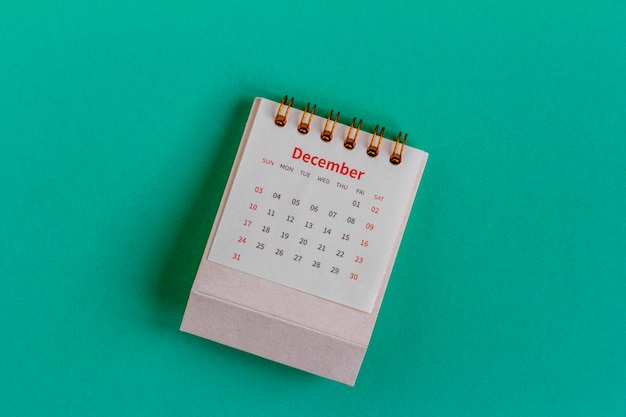 Desktop calendar for December 2023 Calendar for planning every day