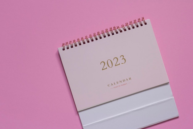 Desktop calendar for the new year 2023Desktop calendar for the new year 2023