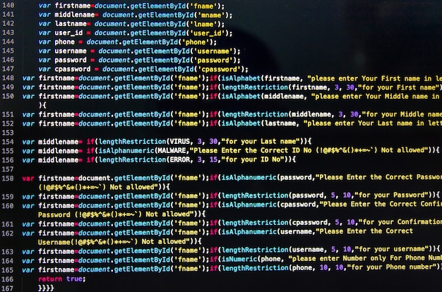 Desktop Source Code and Wallpaper by Computer Language with Coding and  Programming. Stock Image - Image of java, desktop: 125215647