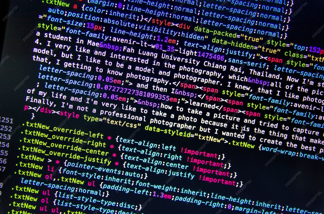 Premium Photo | Desktop source code and Wallpaper by Computer language ...