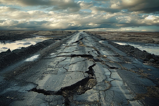 Отчаянные дороги Разрушенная дорога
