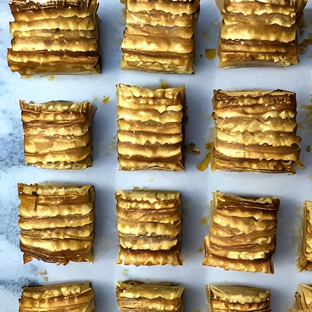 dessert baklava