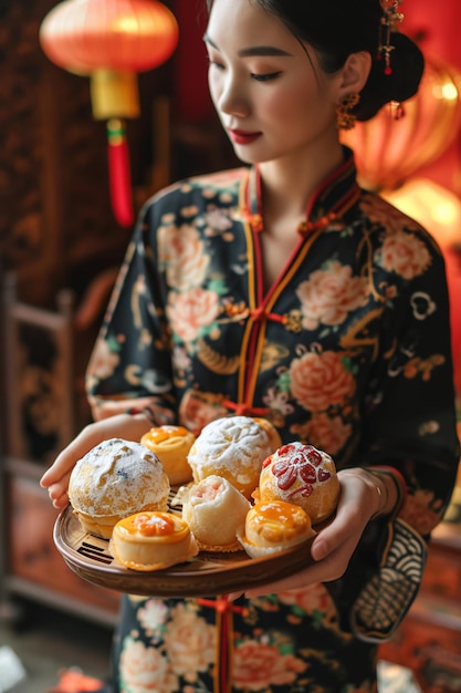 Dessert Delights Lady Shares Traditional Sweets for Lunar New Year