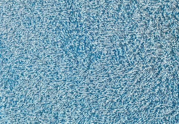 Detail of The Blue Bath Towel Textured