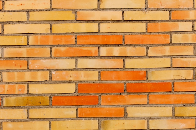 Detail of a brick wall texture