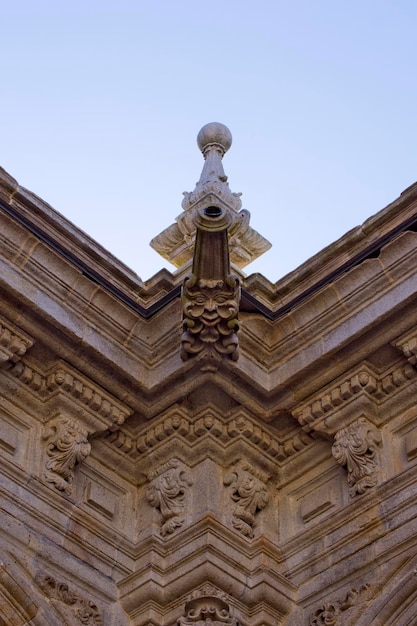 ルーゴ大聖堂の回廊の詳細