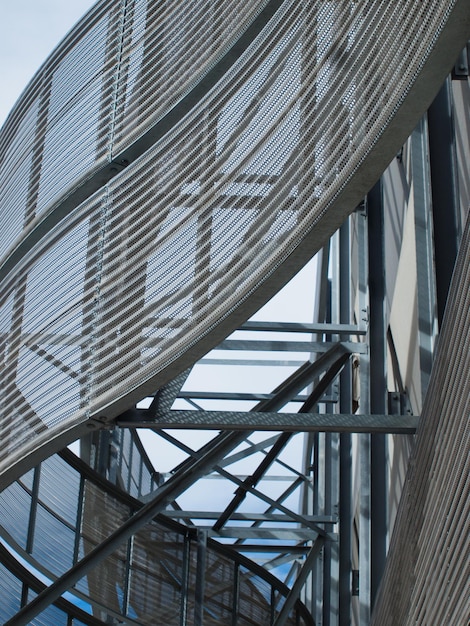 Detail of the Colorado Convention Center in Downtown Denver.