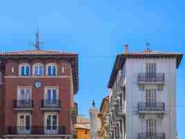 Photo detail of the el torico square in teruel