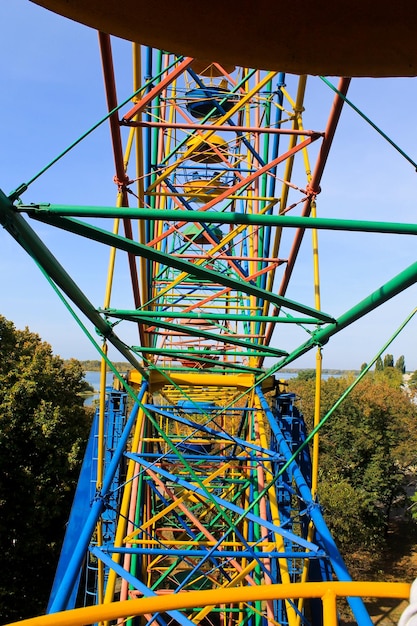 Detail of Ferris wheel