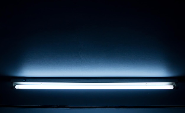 Detail of a fluorescent tube