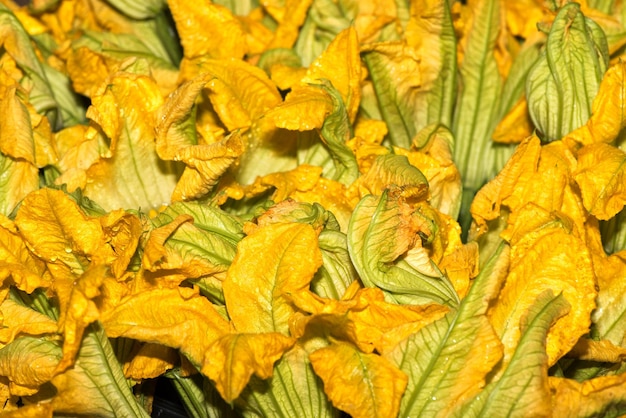 Detail of fruit and vegetable on sale at market