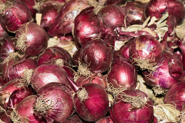 Detail of Fruit and Vegetables on sale at Market